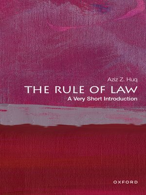 cover image of The Rule of Law